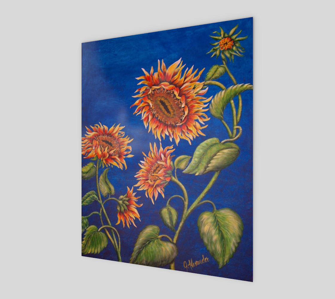 Sunflowers for Ukraine 8X10 preview