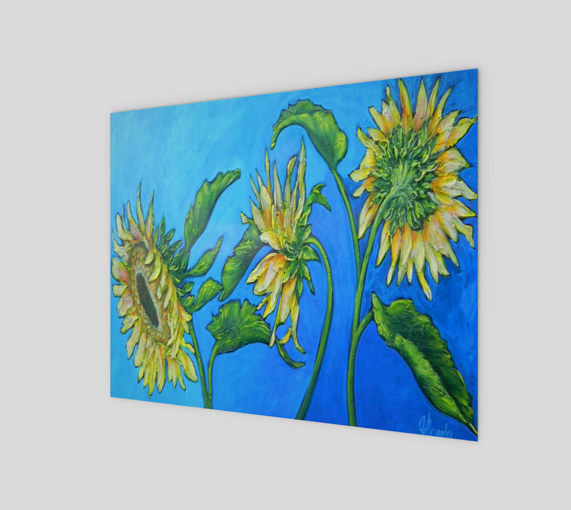 The Sun's Flowers 10X8Wall Art  preview
