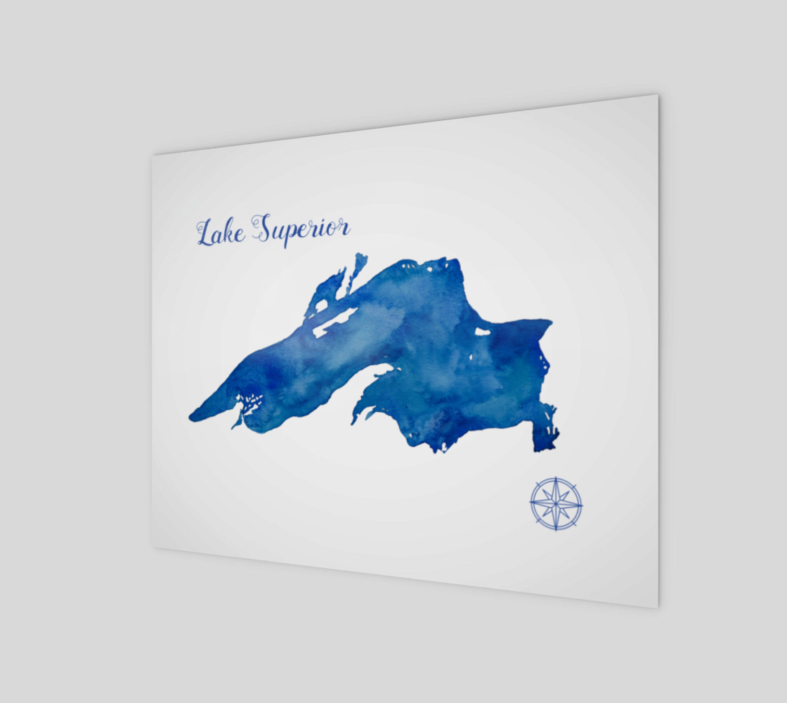 Lake Superior 8x10 Wall Art preview