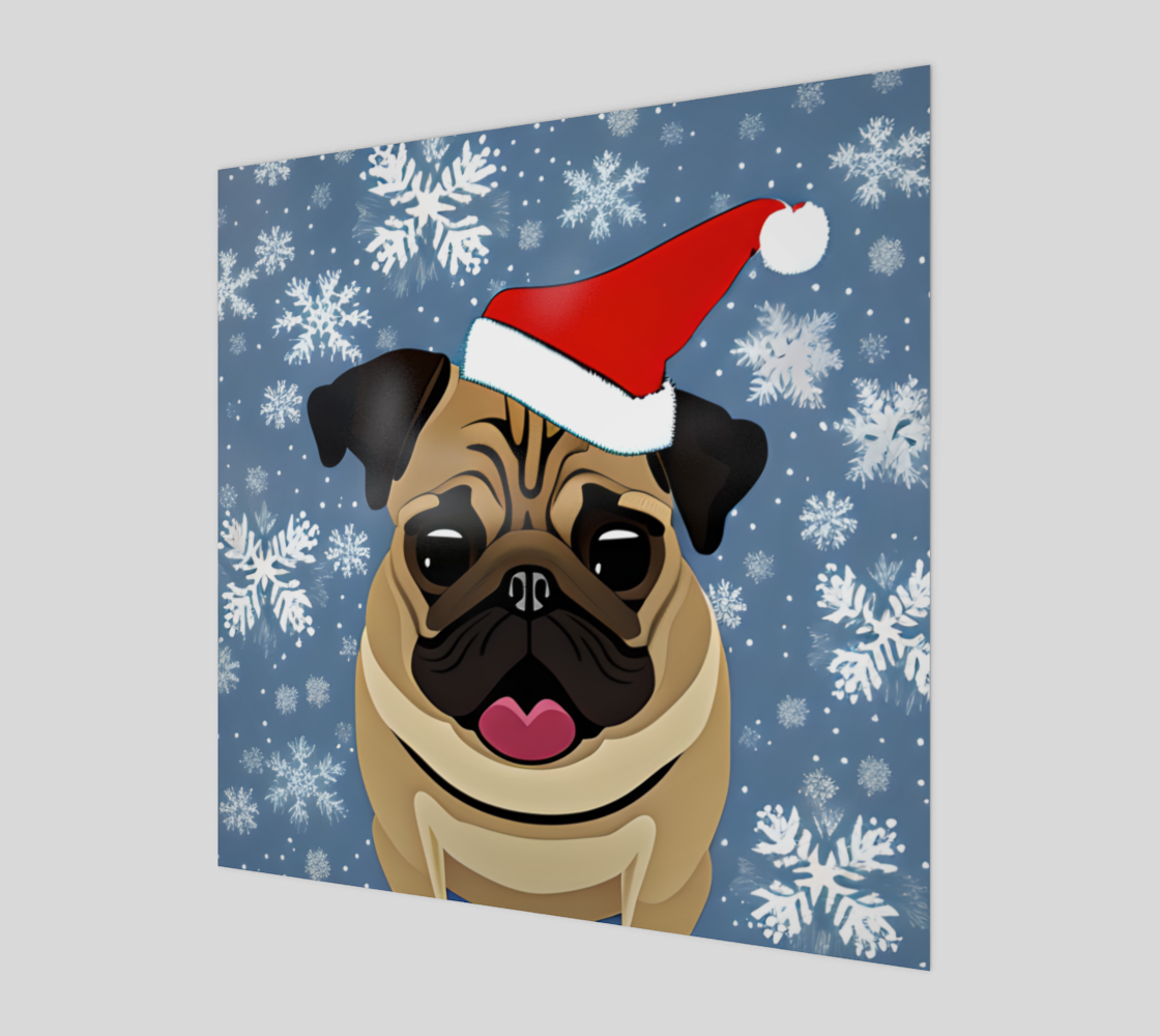 Aperçu de Christmas Pug3