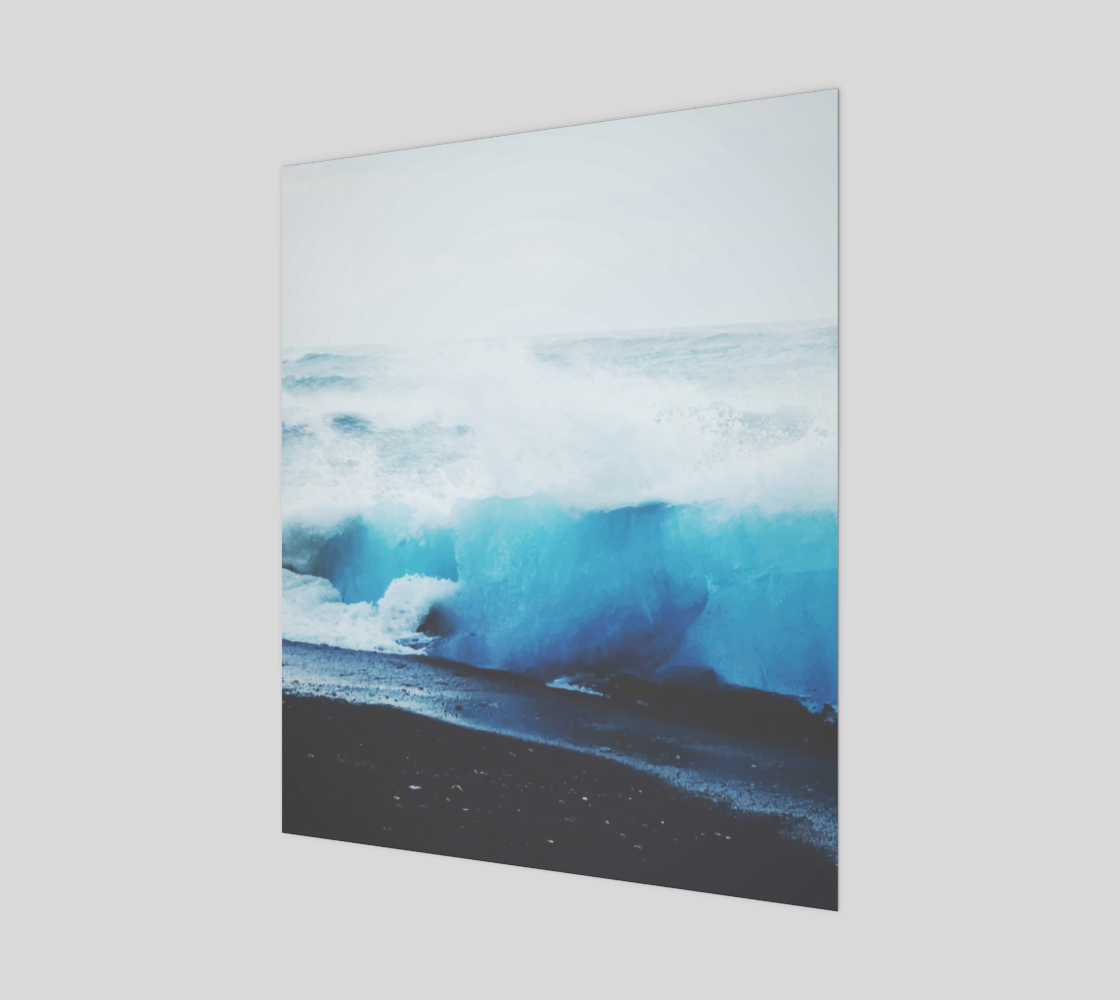 I Want The Ocean Now Art Print 20 x 24 preview