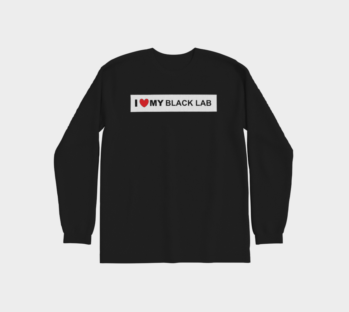 I Love My Black Lab ( Labrador Retriever  preview