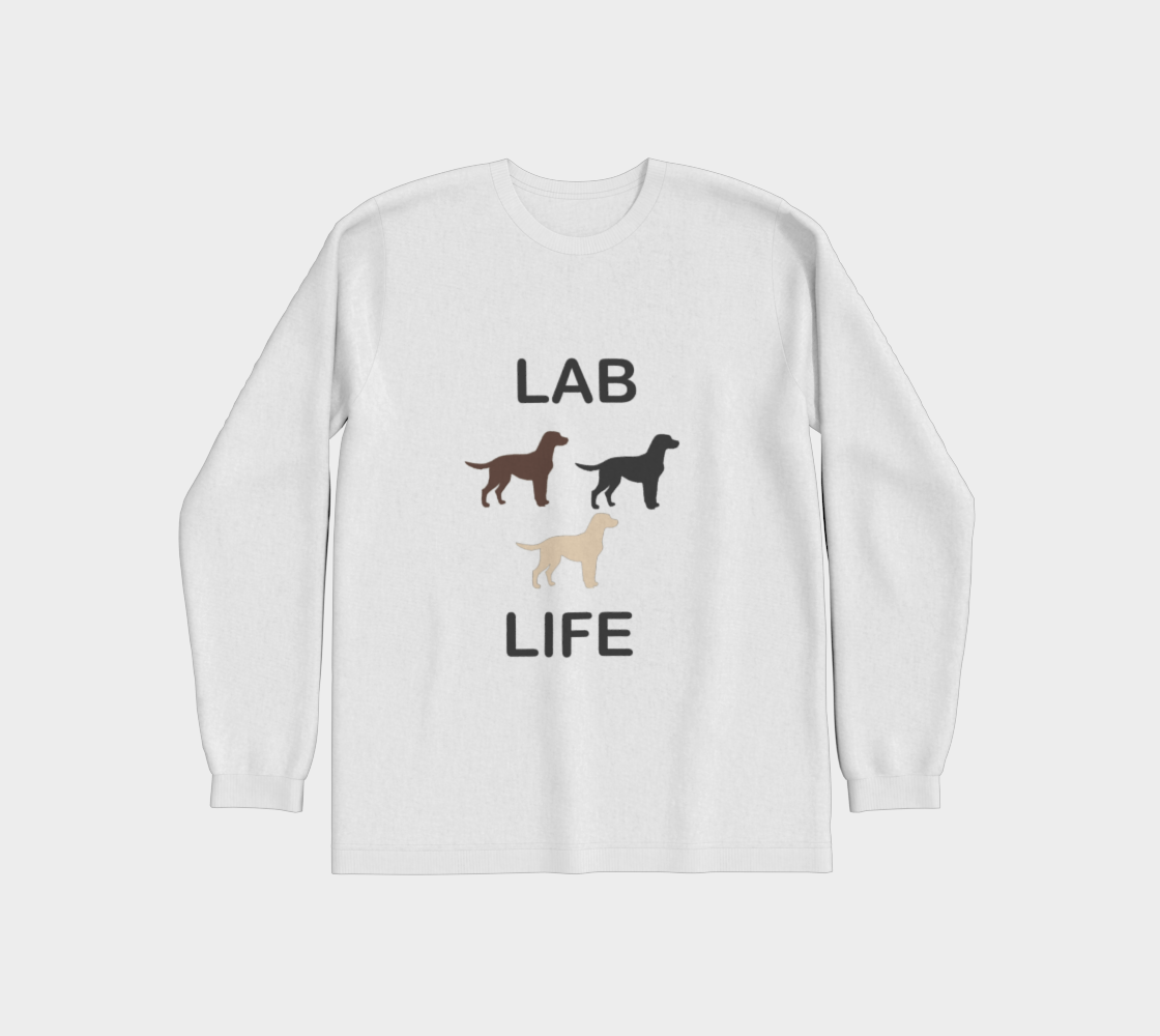 Labrador Retriever lab life ( all 3 color silhouettes preview