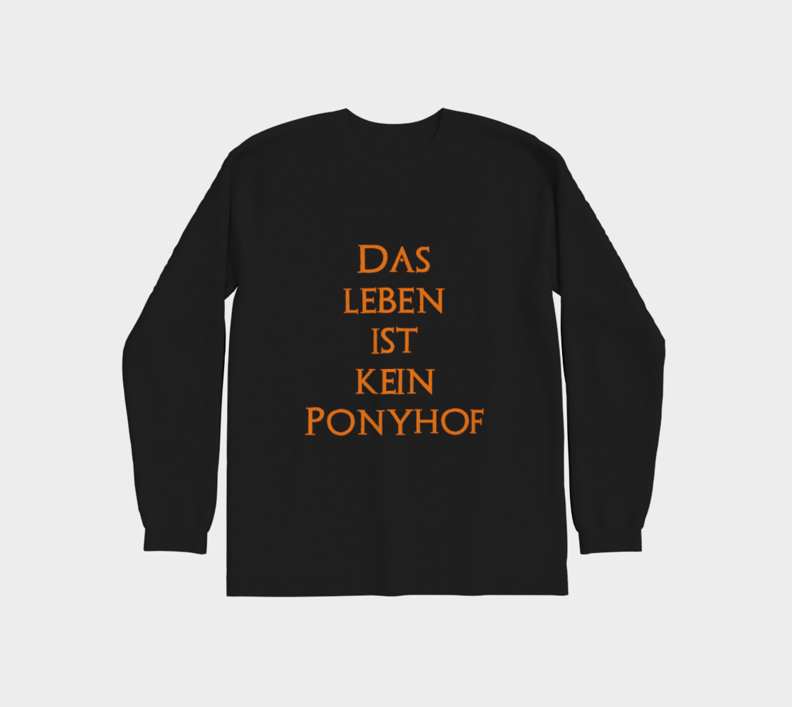 Das leben ist kein ponyhof - German funny expressions preview