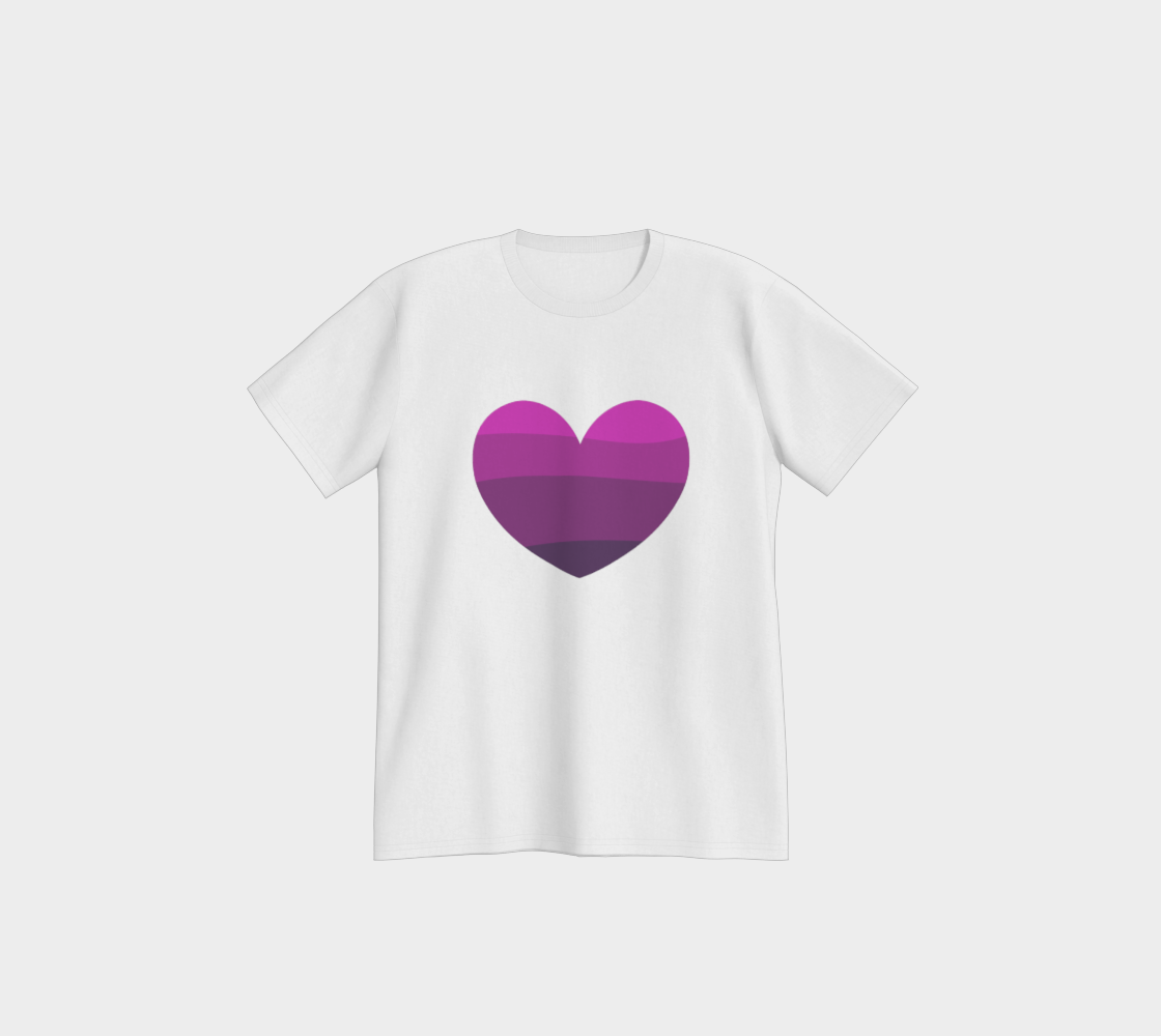 Magenta Purple Love Heart preview