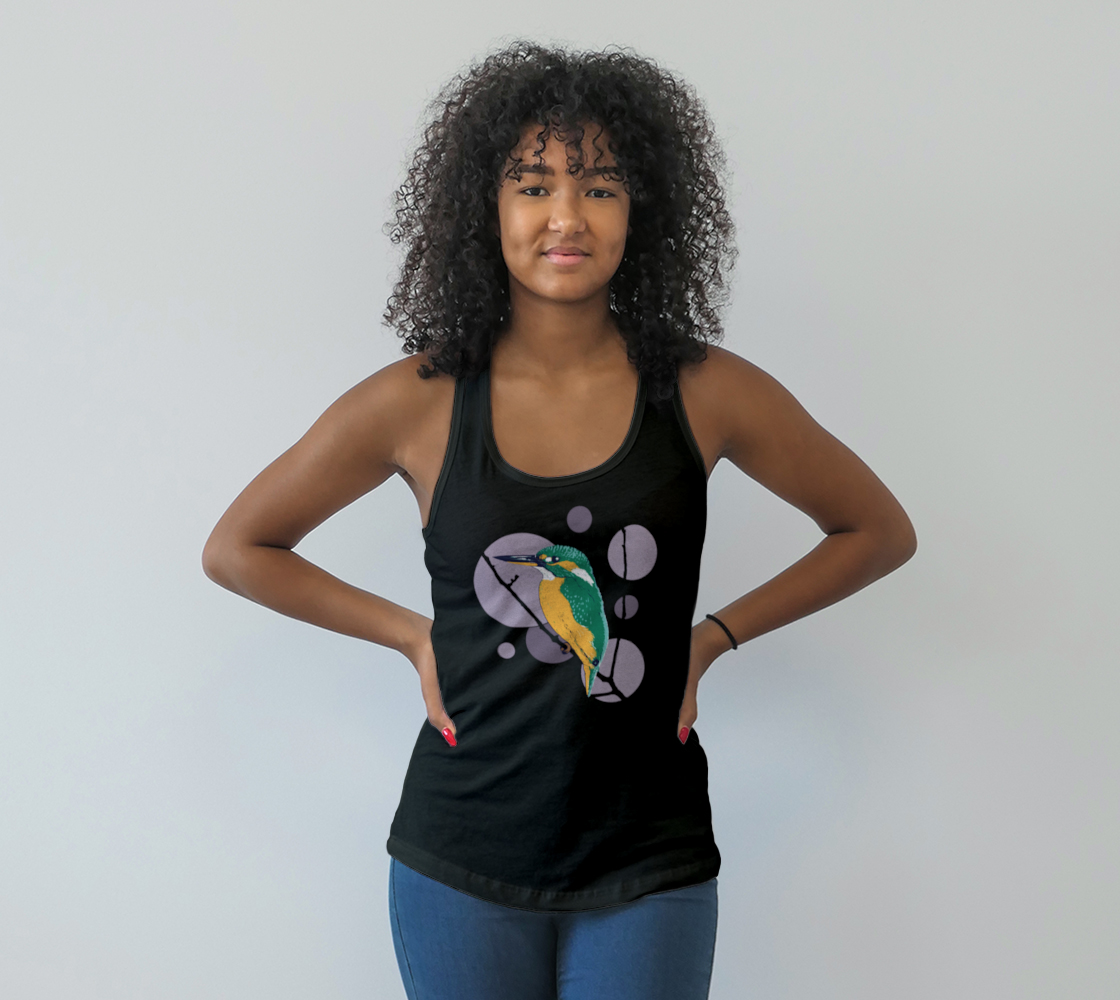 Aperçu de Kingfisher Racerback Tank Top #1