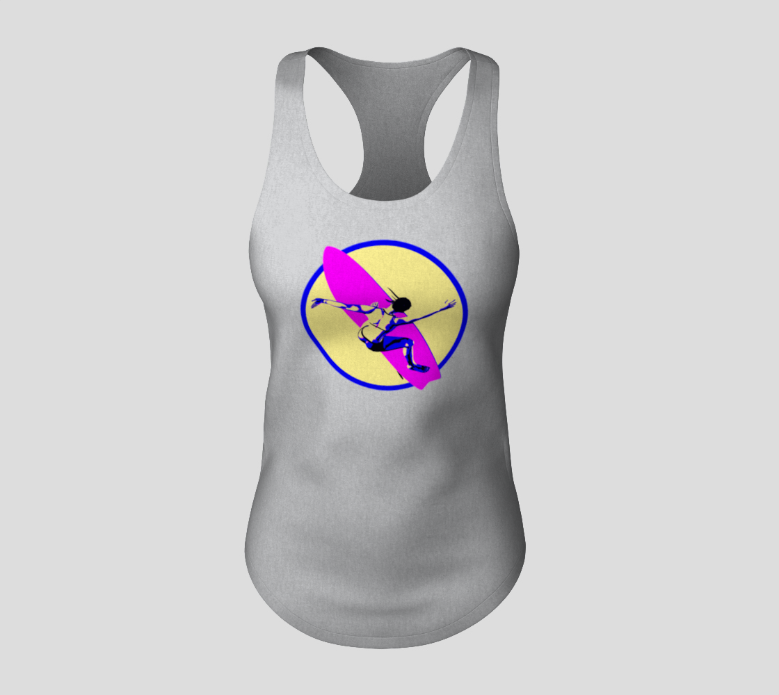 Surfer Girl Pink Surfboard preview #3