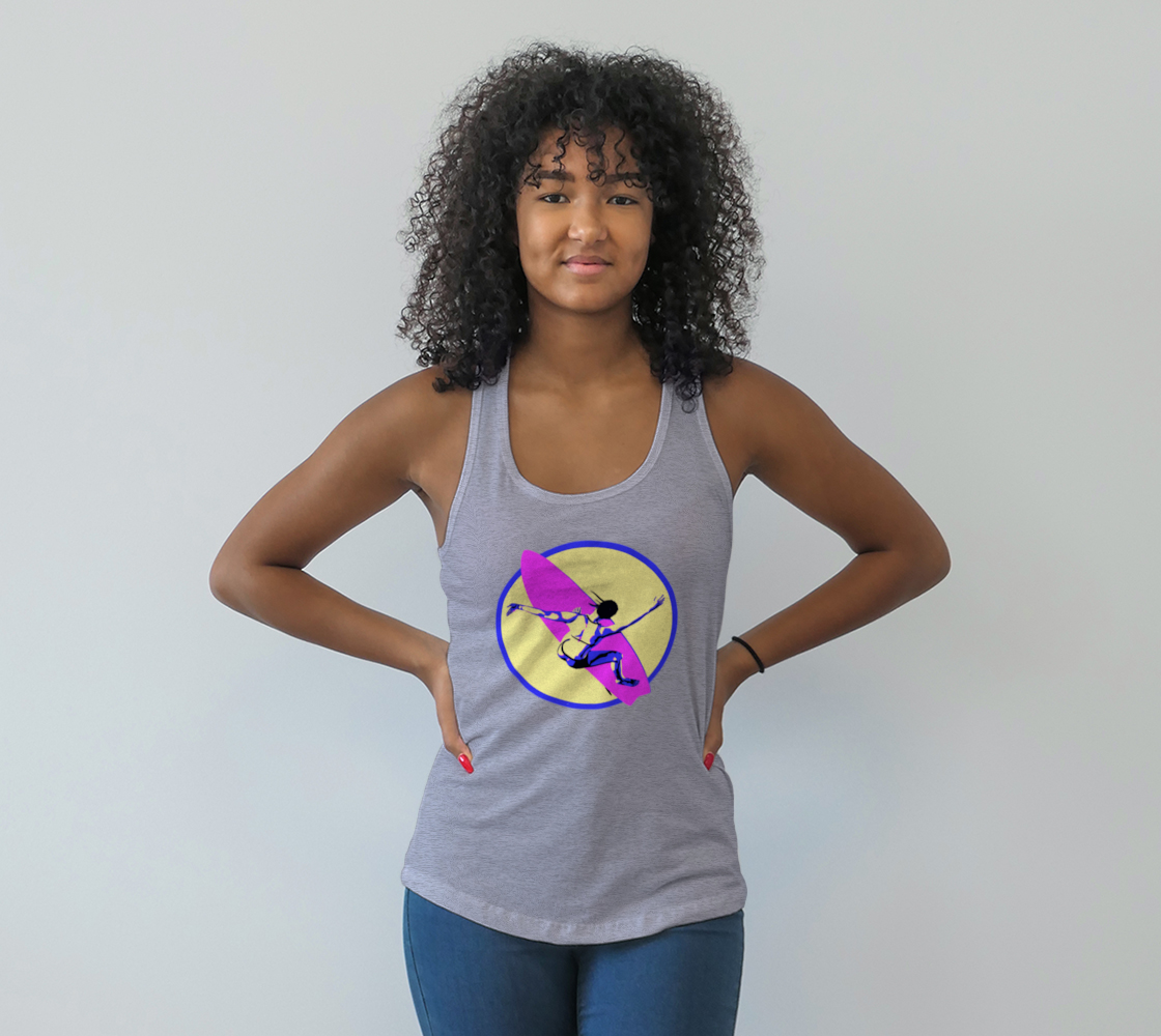 Surfer Girl Pink Surfboard preview #1