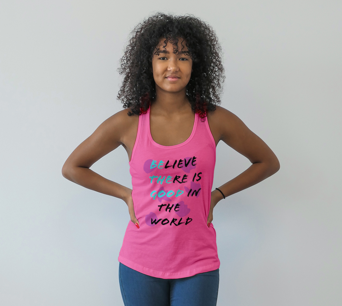 Be the good Racerback Tank Top preview