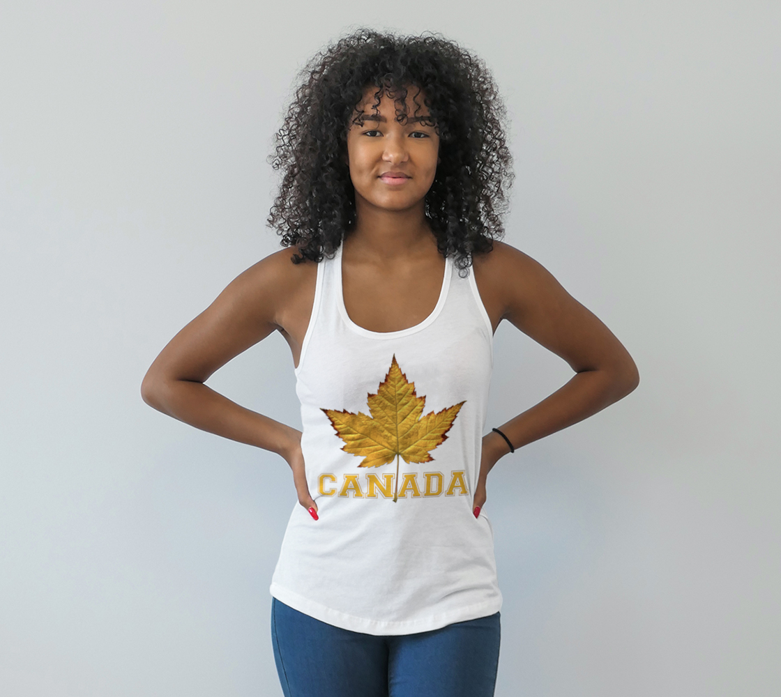 Canada Varsity Tank Tops Sporty preview