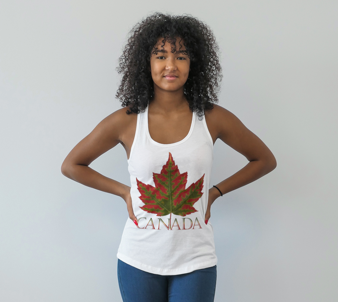 Beautiful Canada Maple Leaf Tank Tops  preview