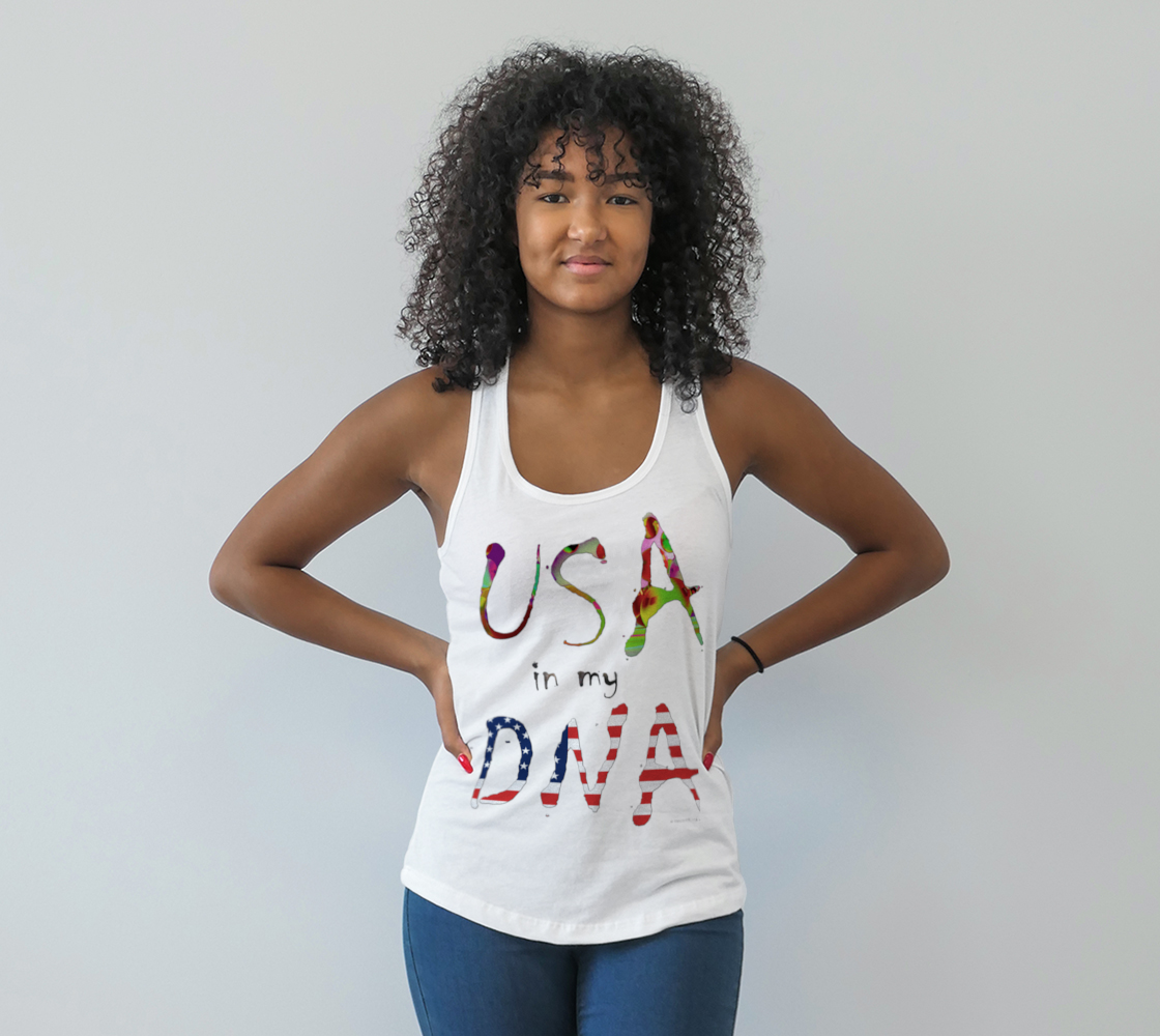 USA in my DNA tank top preview