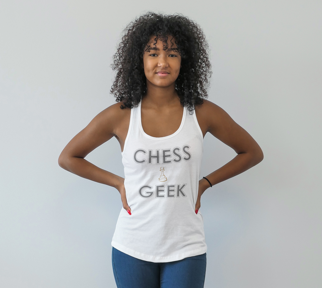 Chess Geek Racerback Tank Top preview