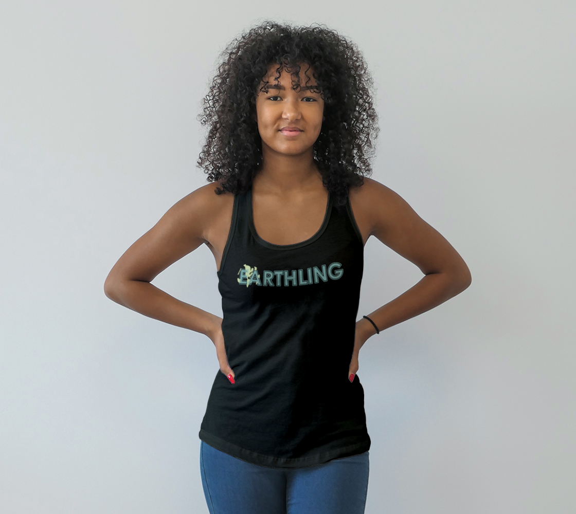 Earthling Racerback Tank Top preview