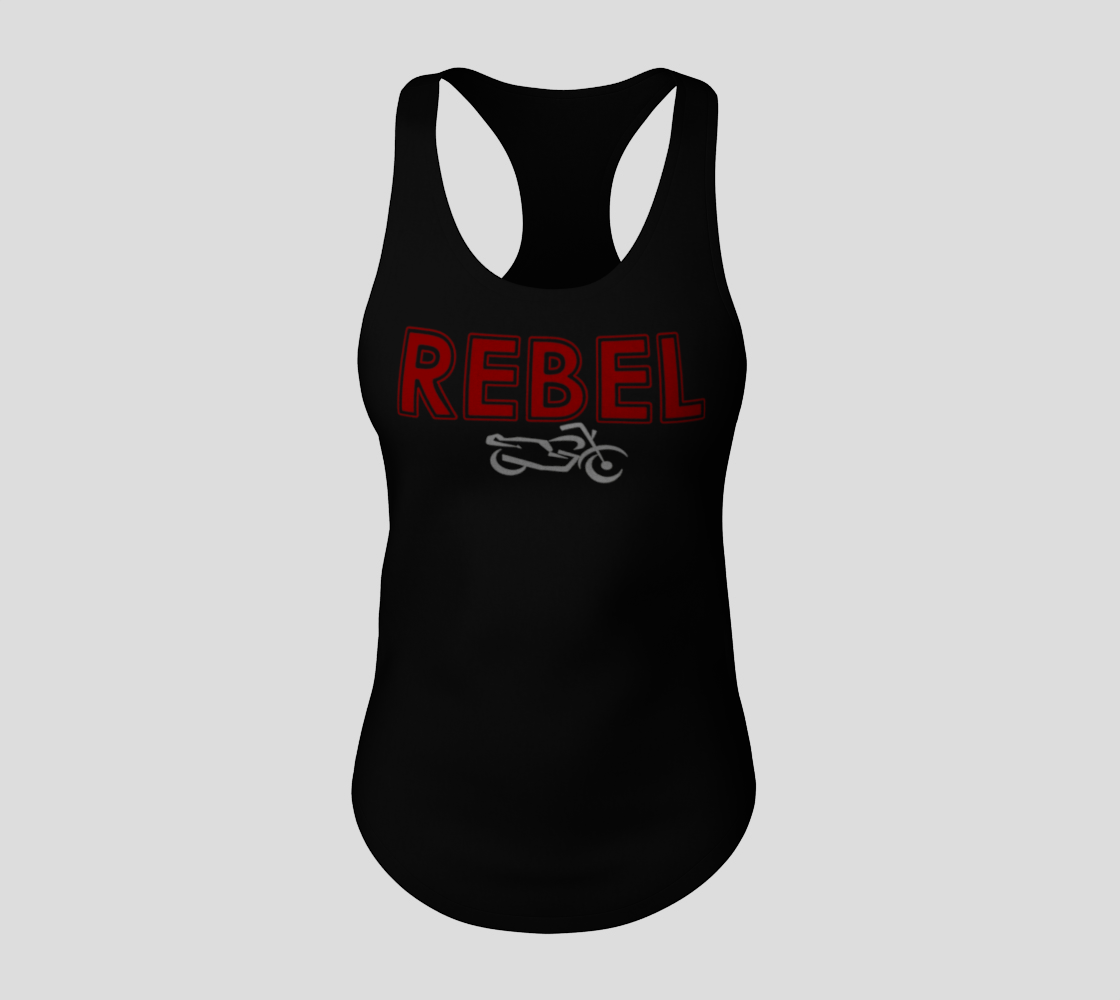 Rebel Racerback Tank Top preview #3