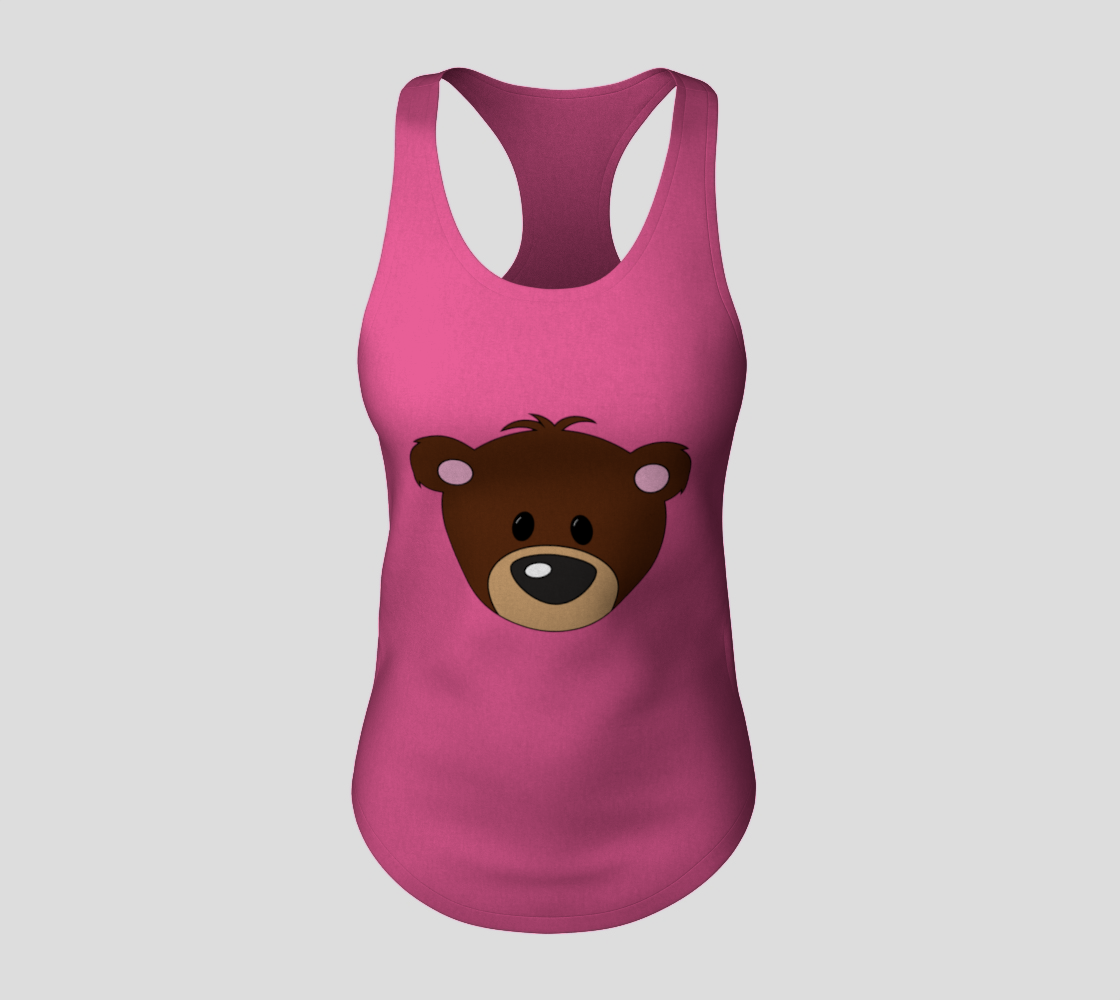 Aperçu de Buddy Bear Racerback Tank Top #3