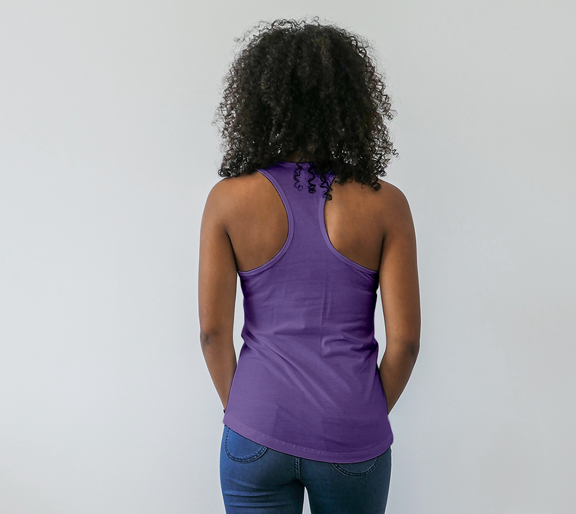 Shop Small - bright tank, white text preview #2