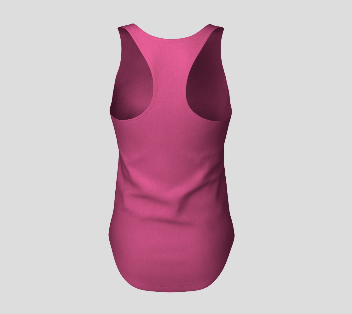 Support Your Local Maker - bright tank, black text preview #4