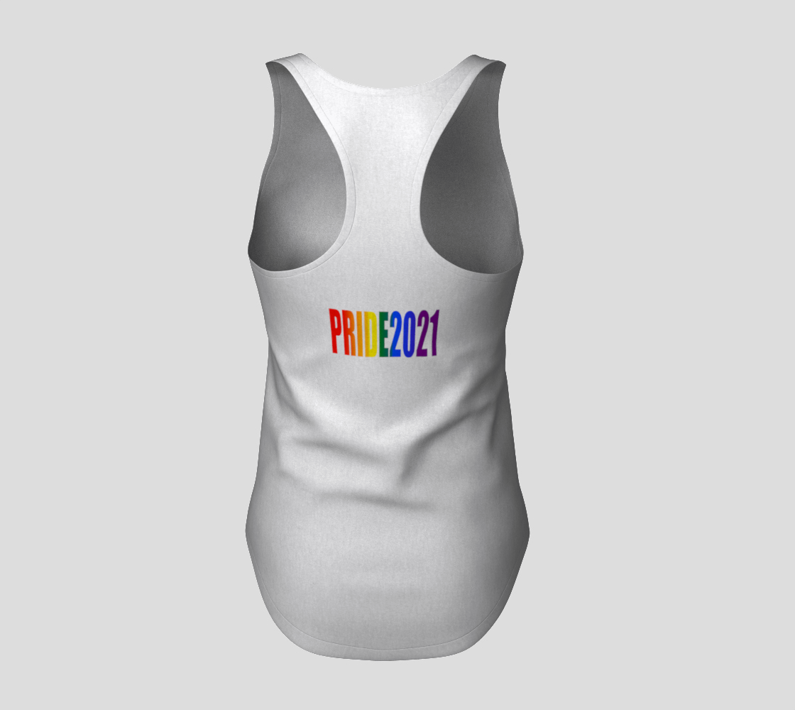 LGBT Rainbow Flag Typography Gay Pride 2021 preview #4
