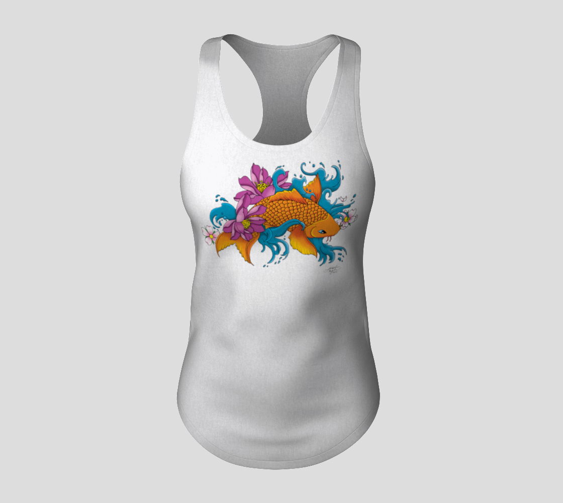 Koi and Flowers preview #3