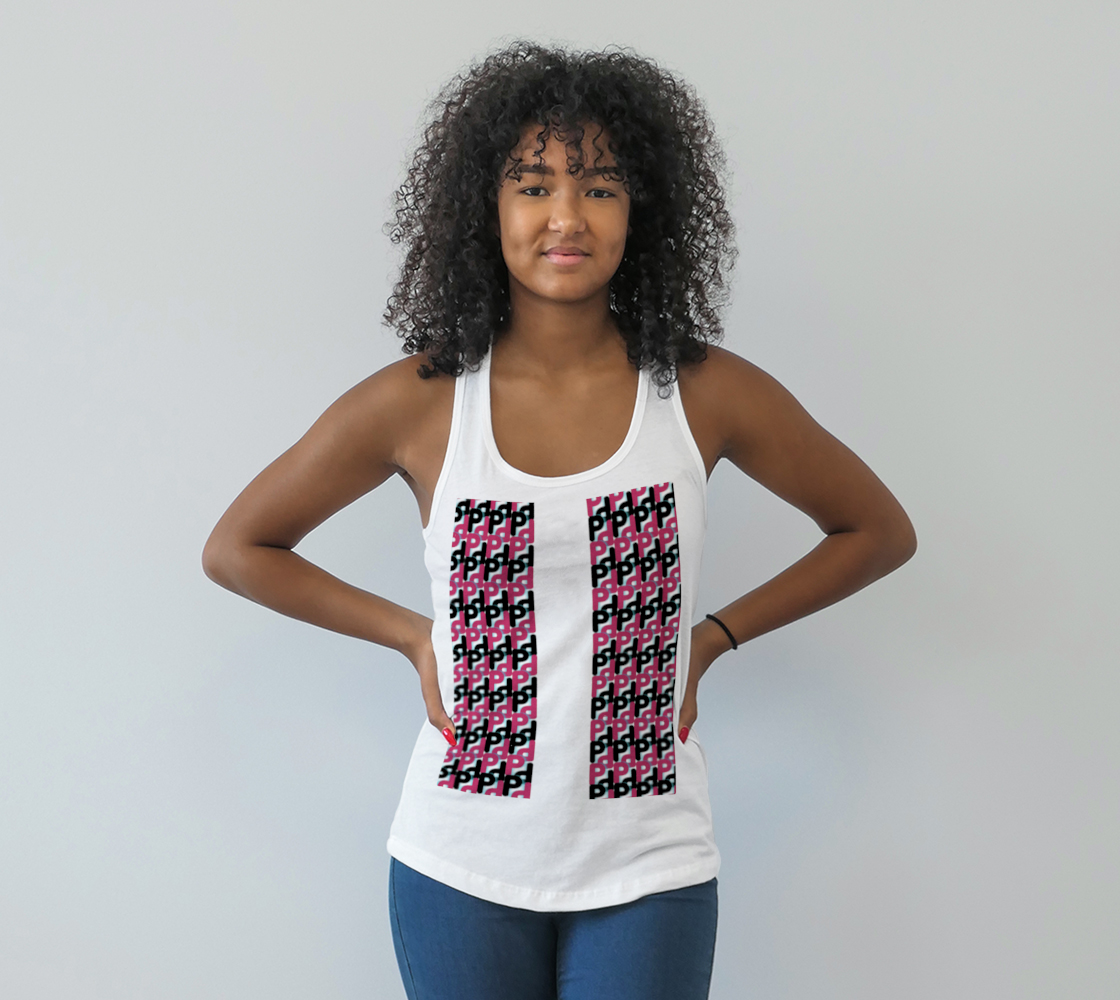 Vintage Pink Chain Tank Top preview