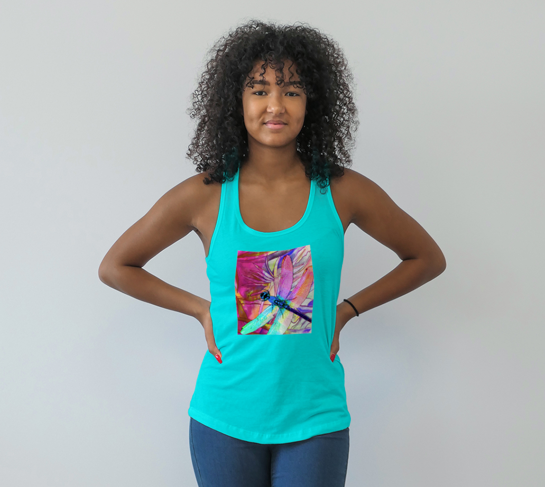 Dragonfly (racerback tank top) preview