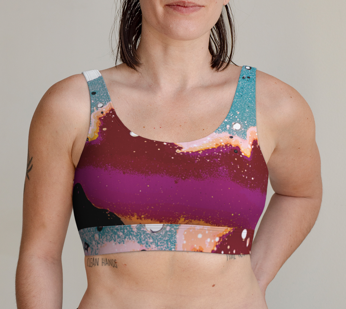 Logic Drowned In a Sea Of Emotion Scoop Bralette aperçu