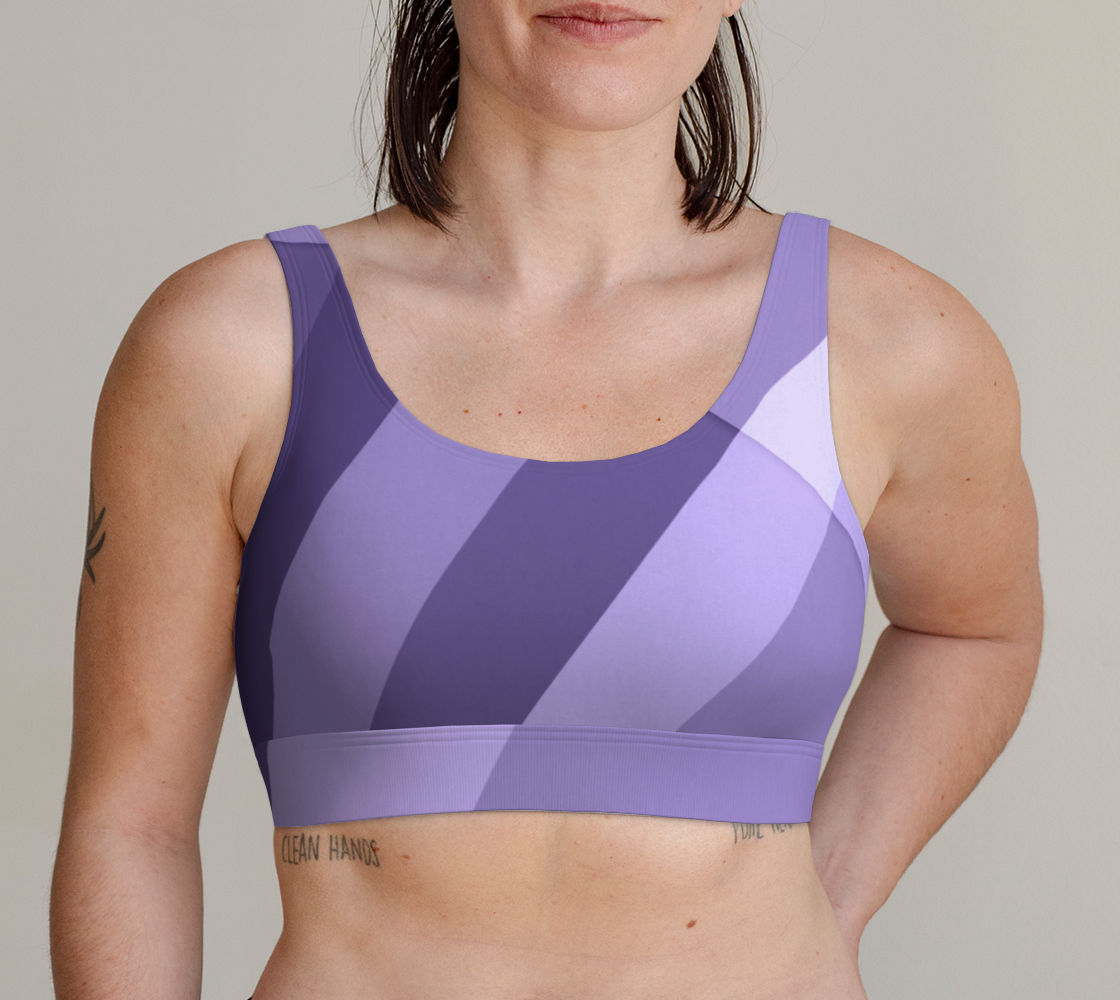 Ultra violet purple modern geometric lines preview