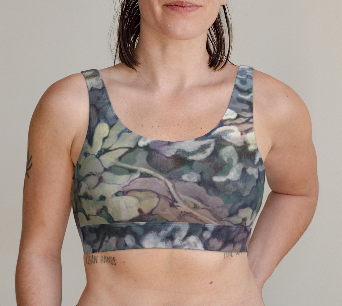 Running bras don't have to be boring! Wear a watercolor today! aperçu