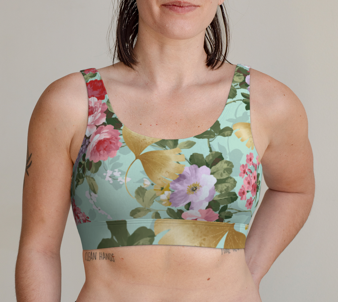 Where Flowers Bloom So Does Hope Scoop Bralette preview