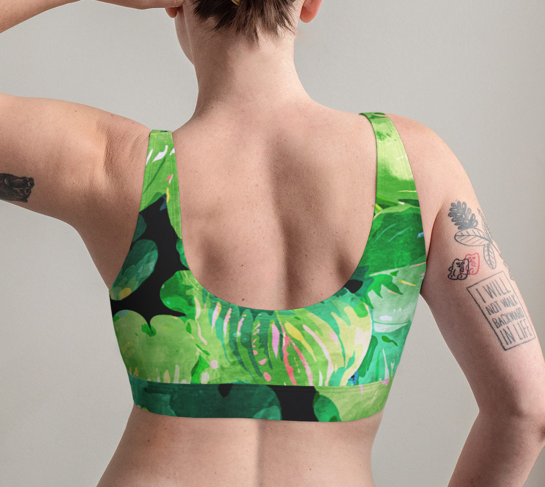 Colors Of The Jungle Scoop Bralette thumbnail #3