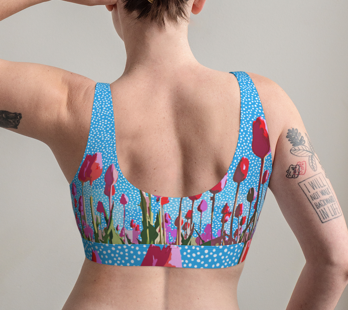 Tiptoe Through The Tulips With Me Scoop Bralette preview #2