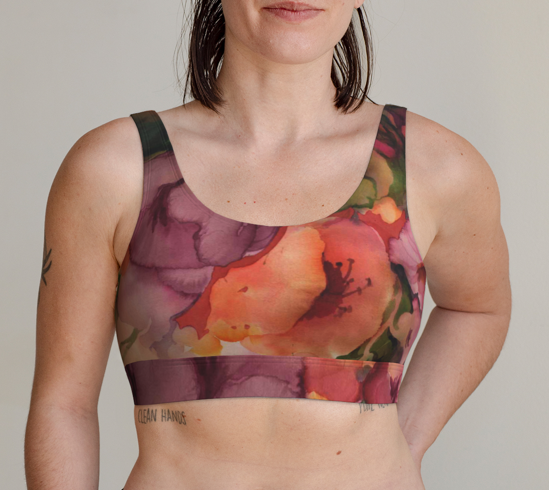 Poppies scoop bralette preview