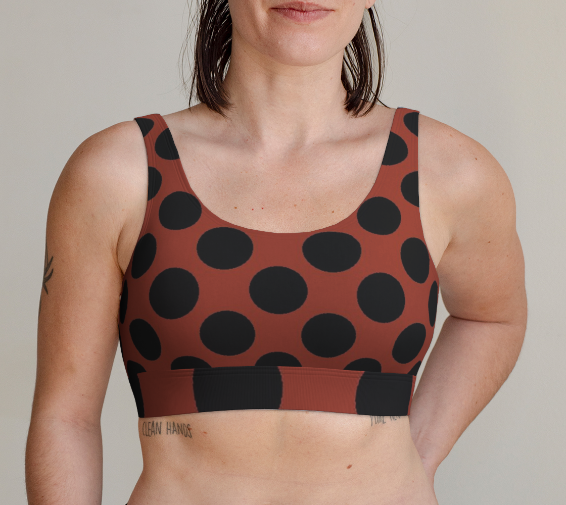 The Dots 1950s Forgotten Car Scoop Bralette preview