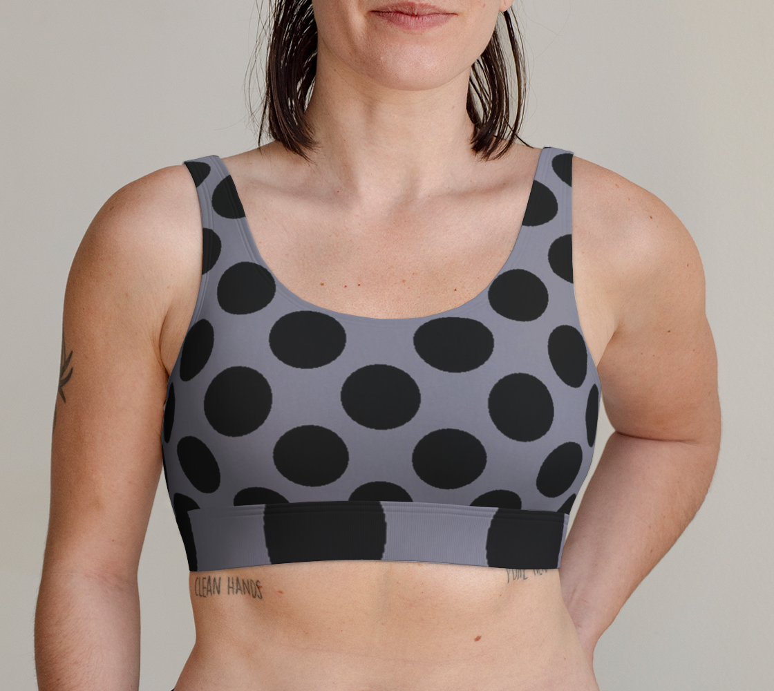 The Dots 1950s Late Cloud Scoop Bralette preview