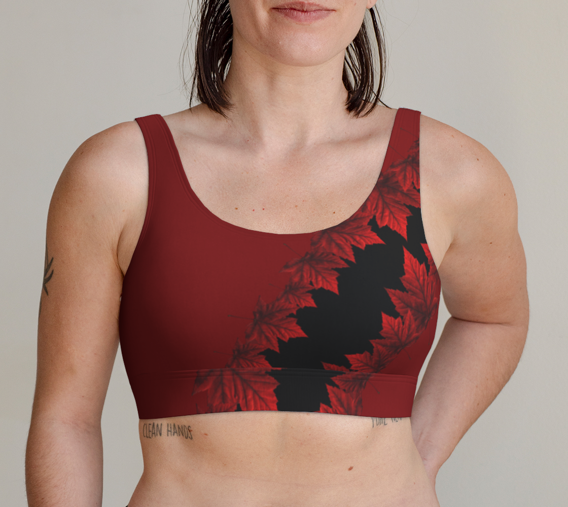 Canada Maple Leaf Bralette preview