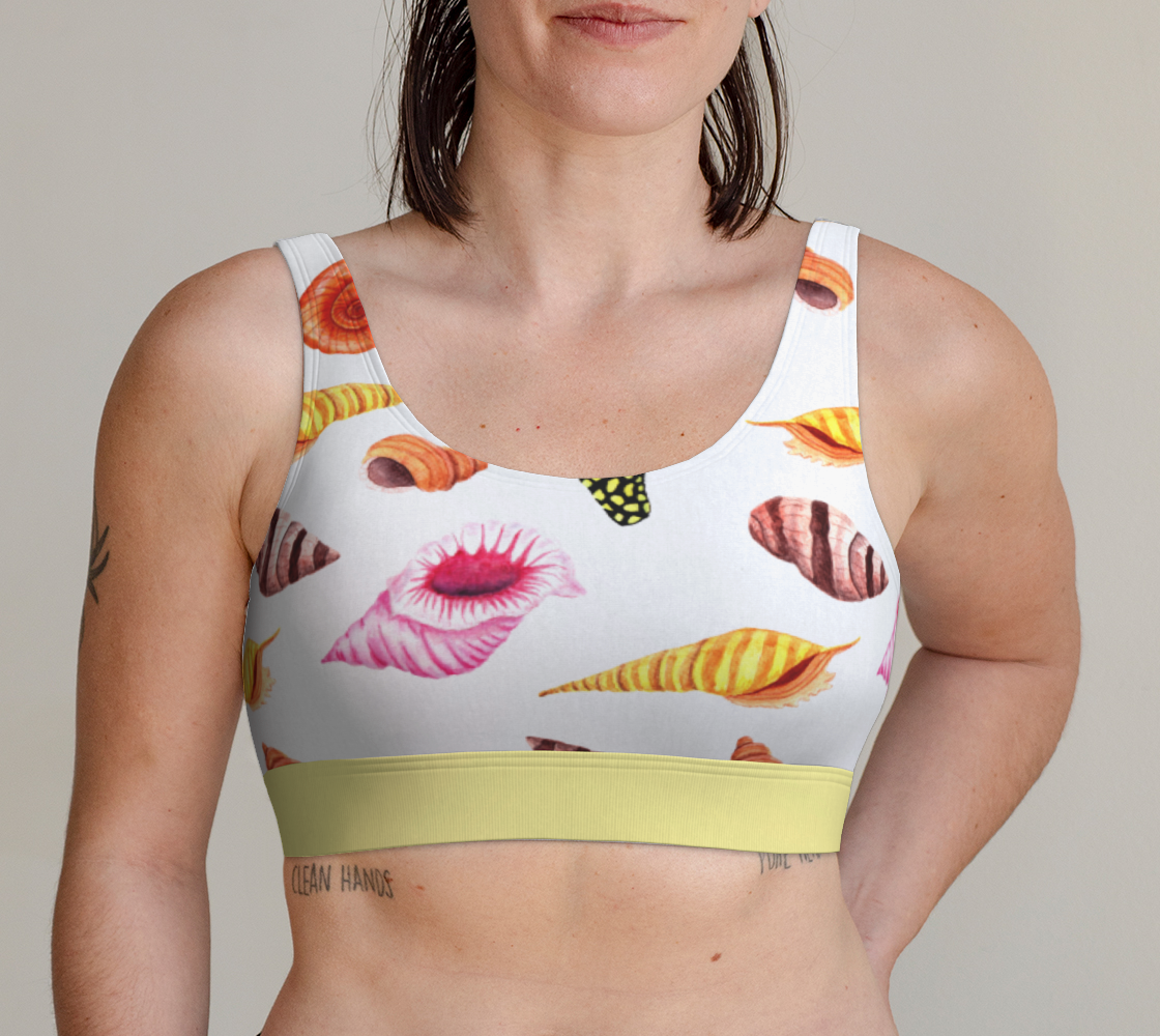 Sea shell Scoope Bralette preview