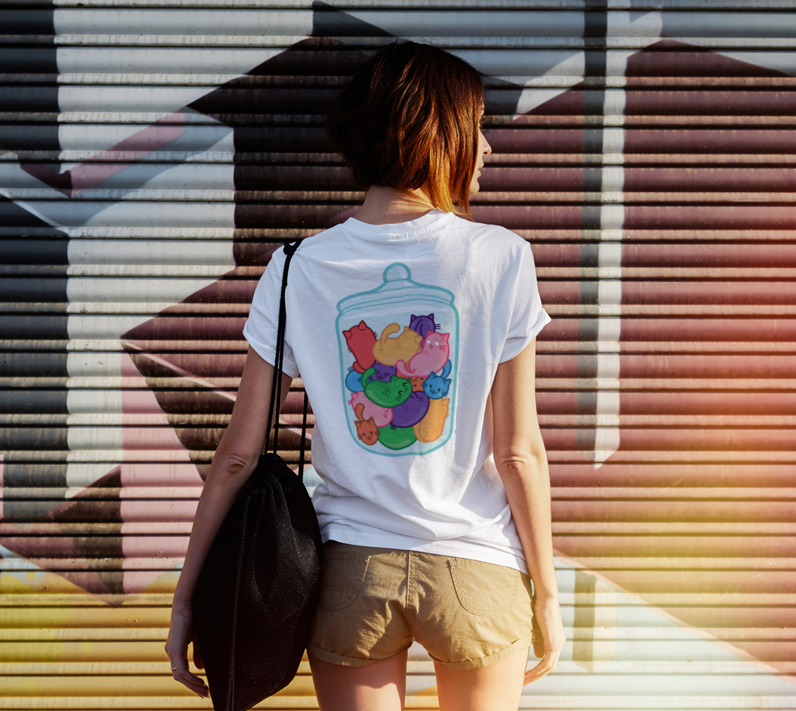 Jelly Cat Beans Unisex T-Shirt preview #6