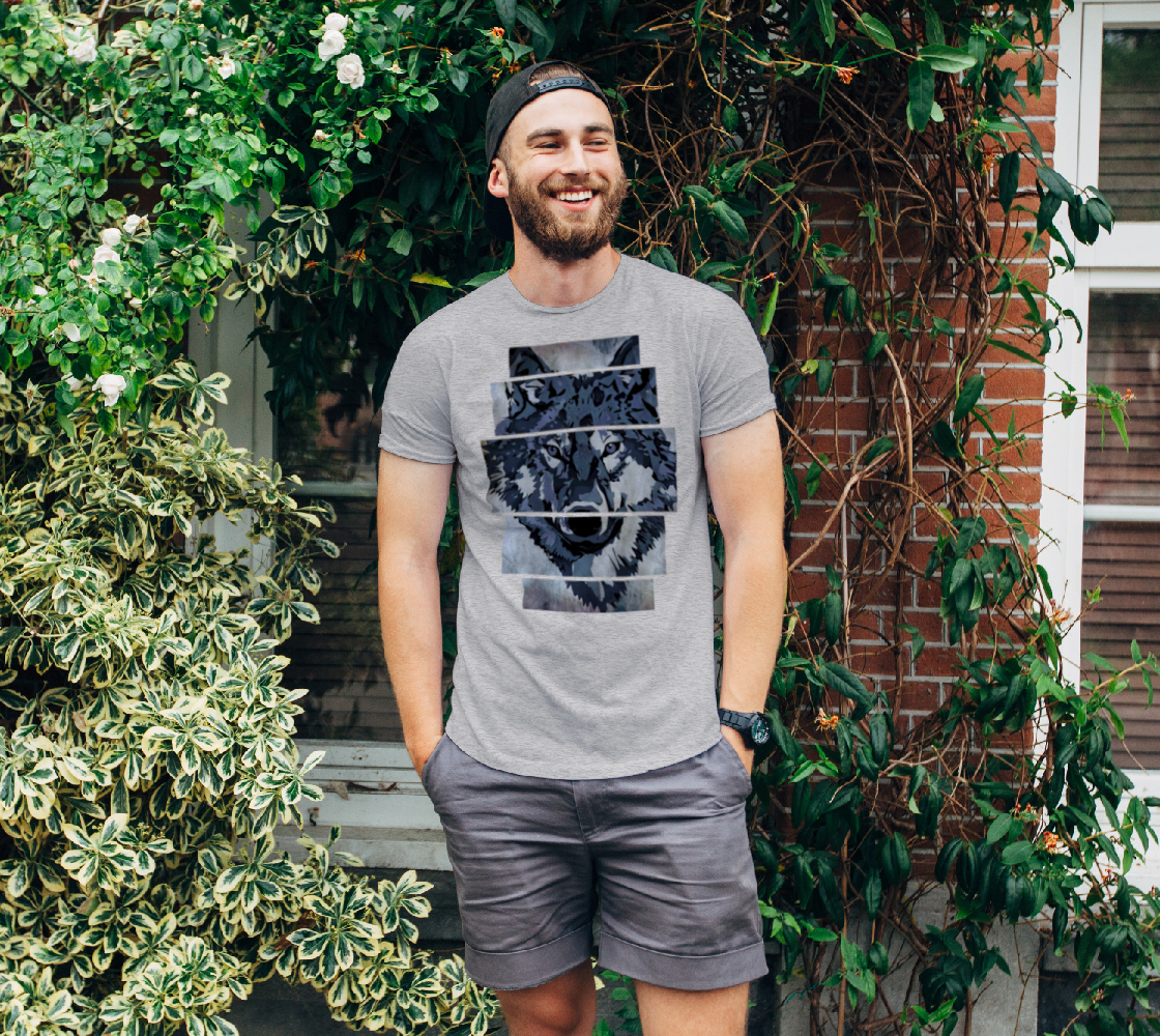 Unisex Tee Wolf Art preview