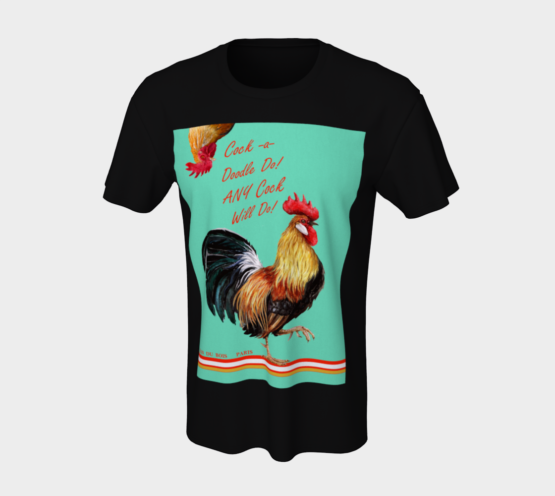Cock-a-Doodle Doo Unisex Tee preview #7