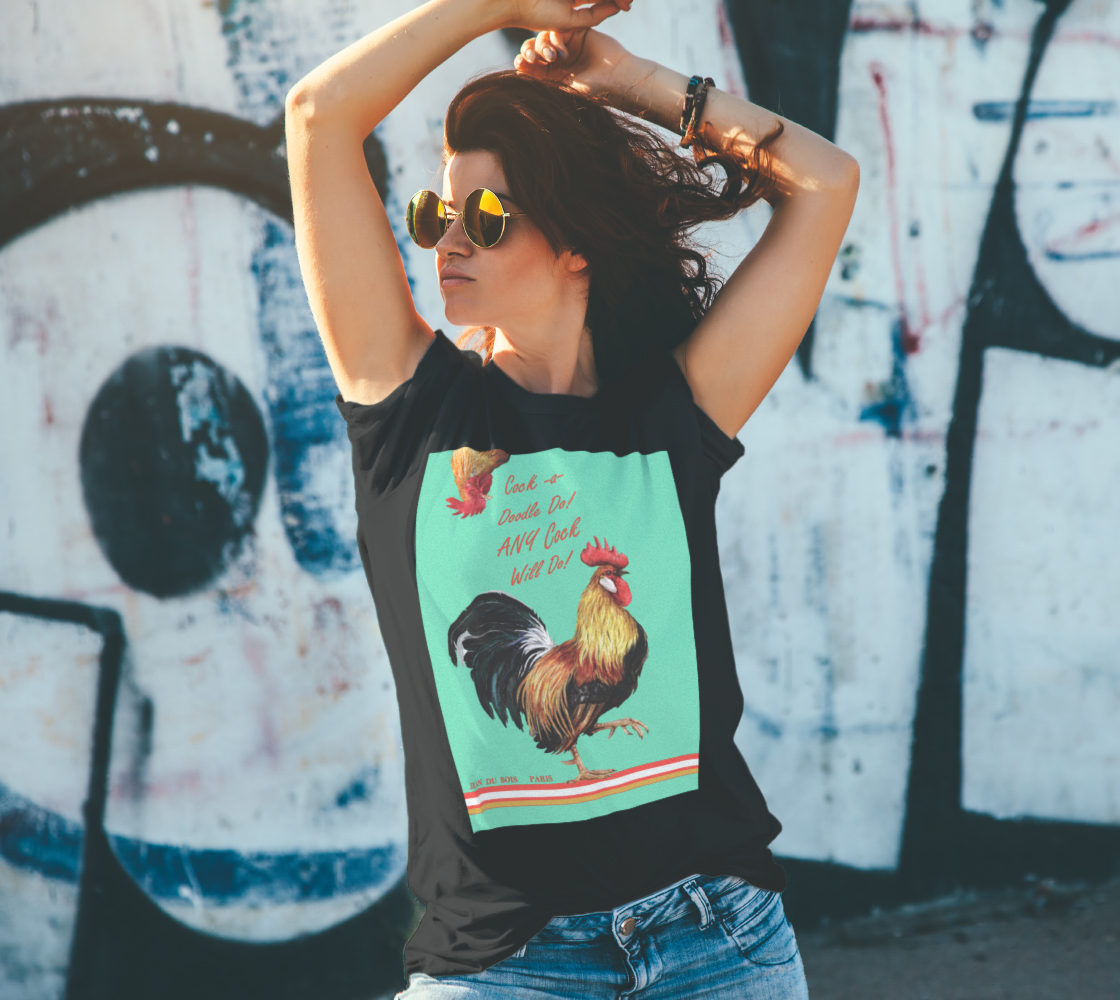 Cock-a-Doodle Doo Unisex Tee preview #4