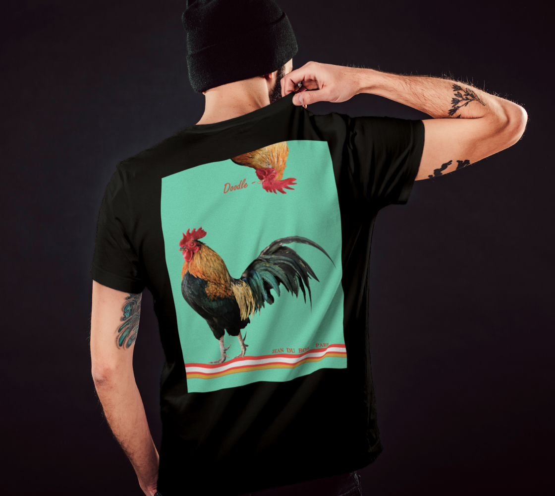 Cock-a-Doodle Doo Unisex Tee preview #5