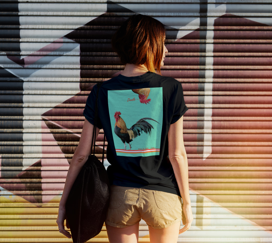 Cock-a-Doodle Doo Unisex Tee preview #6