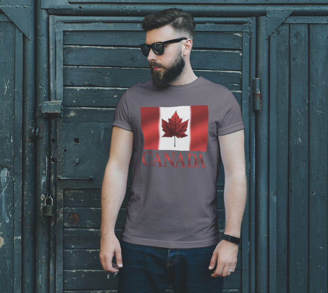 Aperçu de Canada Flag T-shirts Canada Souvenir Shirts #2