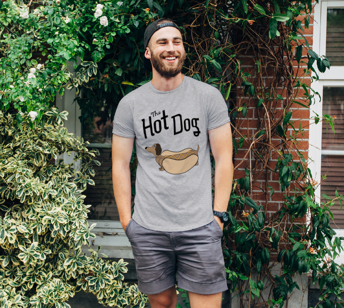 The Hot Dog Men's Tee 3D preview