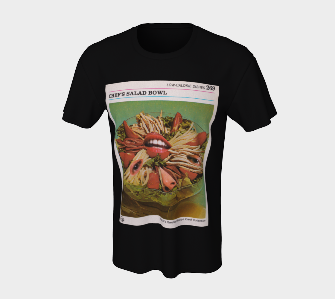 Chef's Salad Bowl T-Shirt preview #7