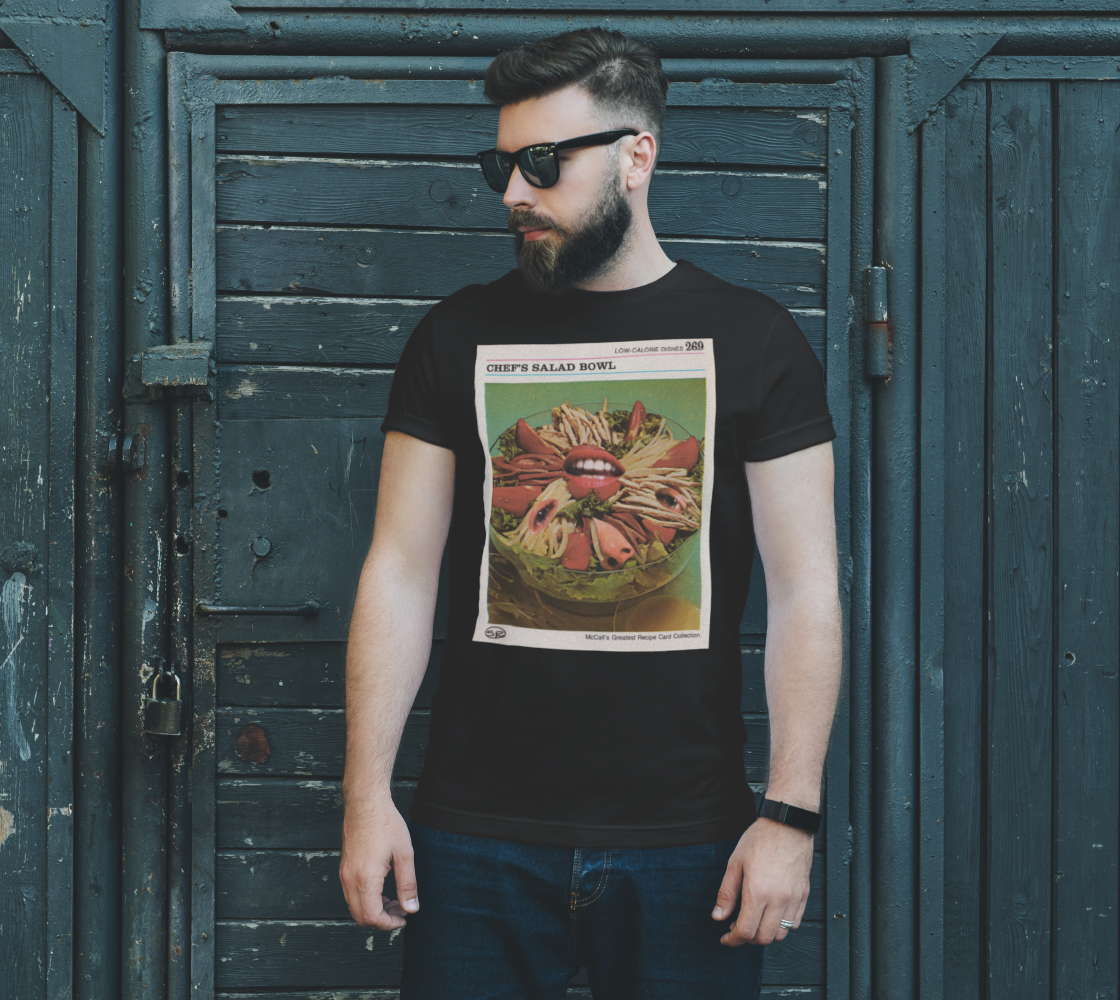 Chef's Salad Bowl T-Shirt preview #2