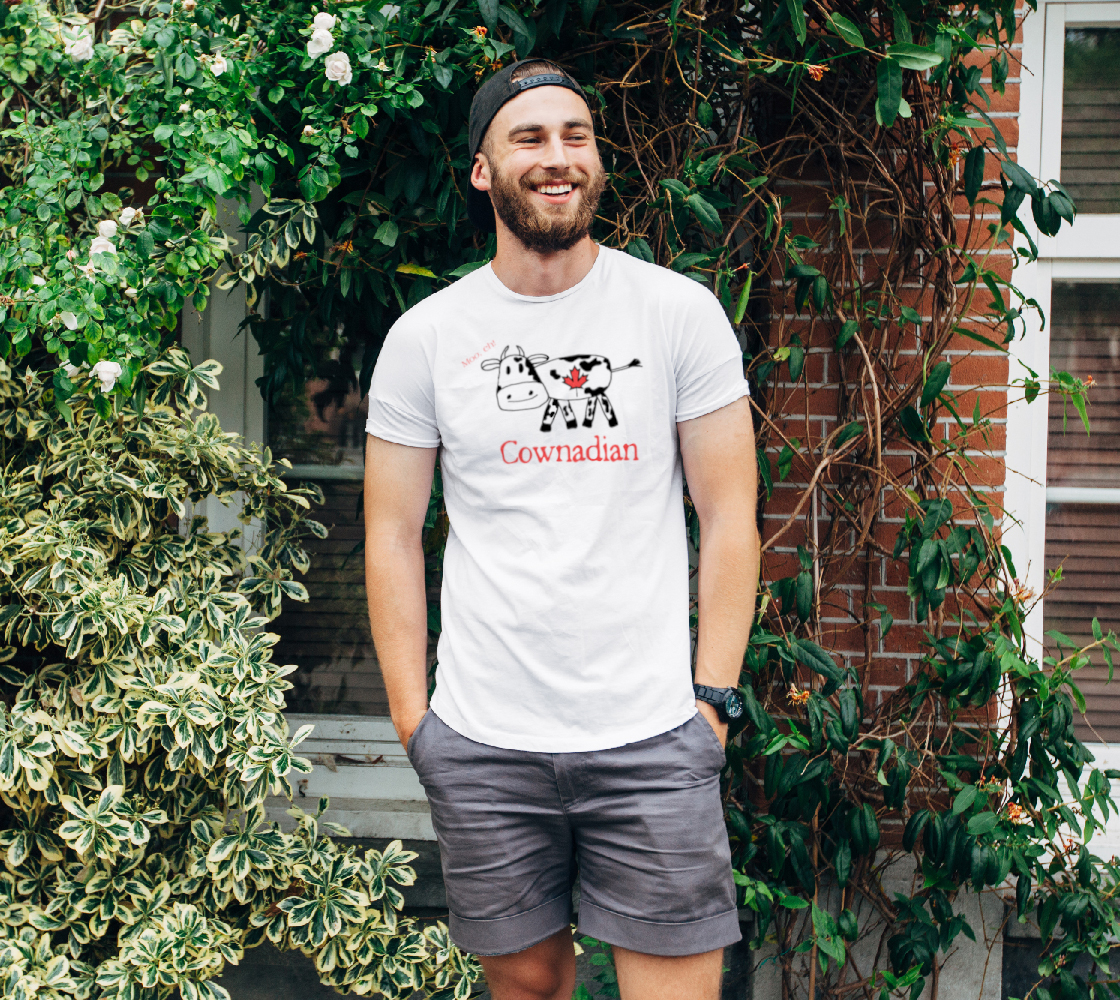 Cownadian Moo Eh Unisex Tee preview
