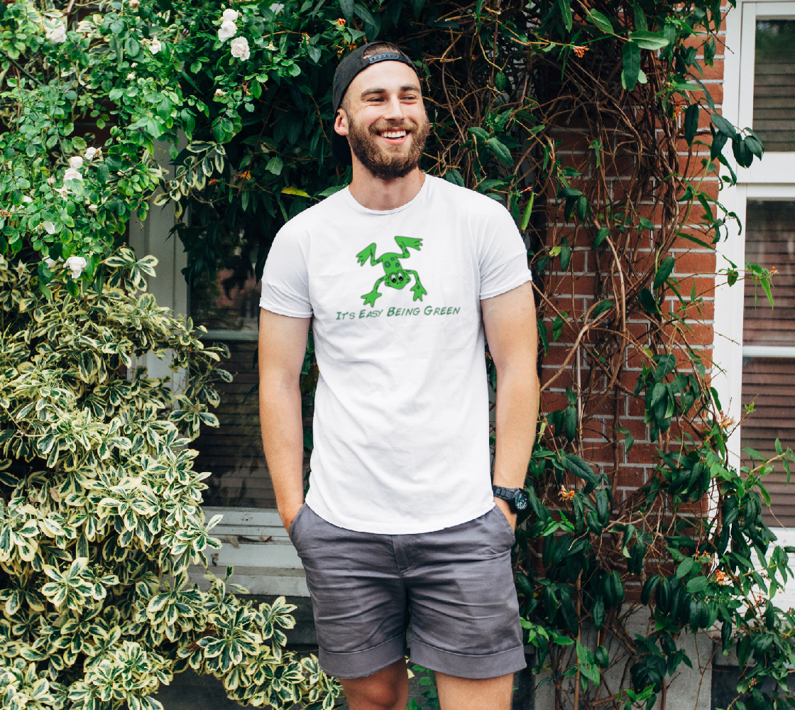 Frog It's Easy Being Green Unisex Tee preview
