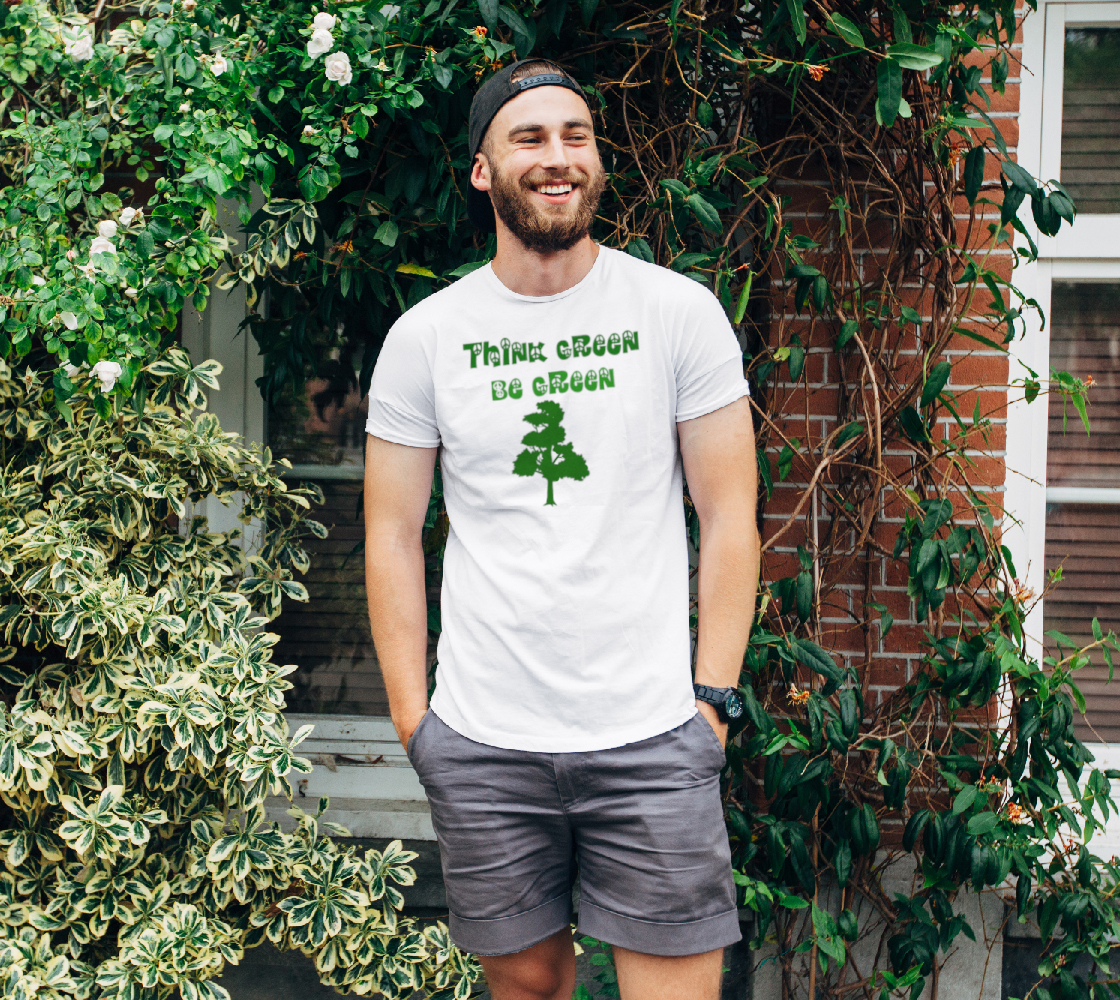 Think Green Be Green Unisex Tee preview